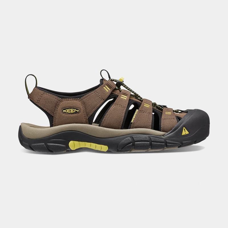 Cheap Keen Newport H2 Mens Hiking Sandals Brown/Black (1375-SKMWI)